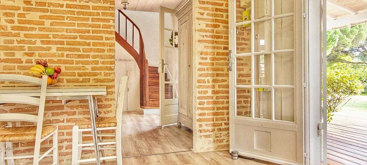 Charmante Maison Dans Les Landes X 10 Avec Piscine Et Salle D Escalade Lue Exteriör bild