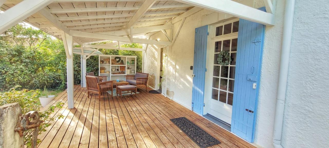 Charmante Maison Dans Les Landes X 10 Avec Piscine Et Salle D Escalade Lue Exteriör bild