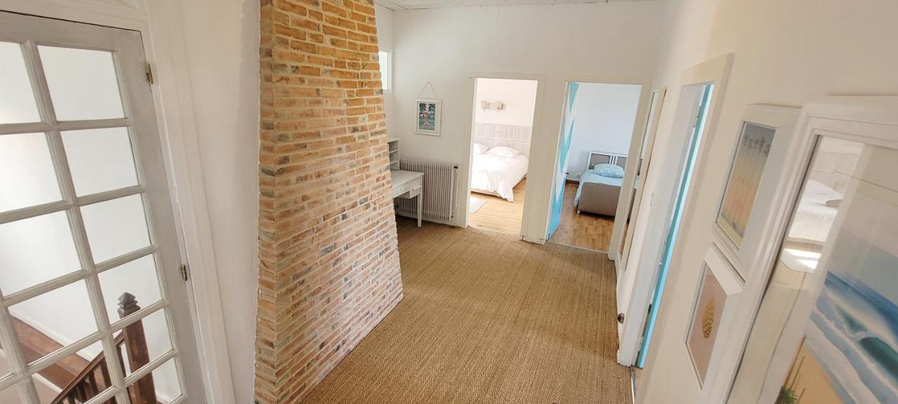 Charmante Maison Dans Les Landes X 10 Avec Piscine Et Salle D Escalade Lue Exteriör bild