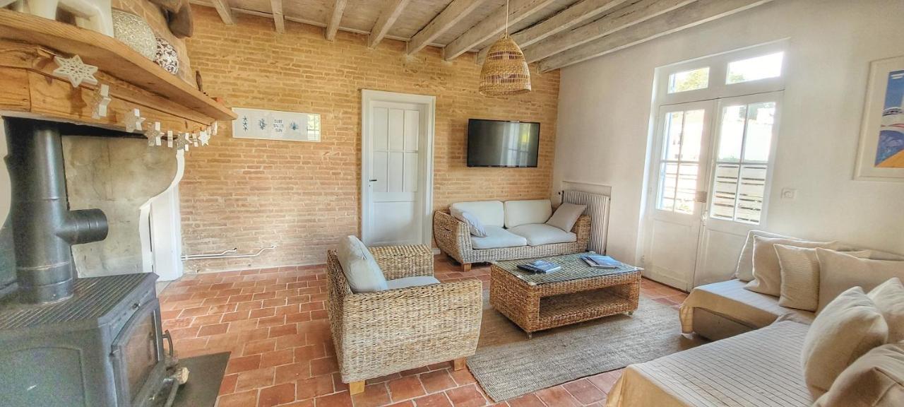 Charmante Maison Dans Les Landes X 10 Avec Piscine Et Salle D Escalade Lue Exteriör bild