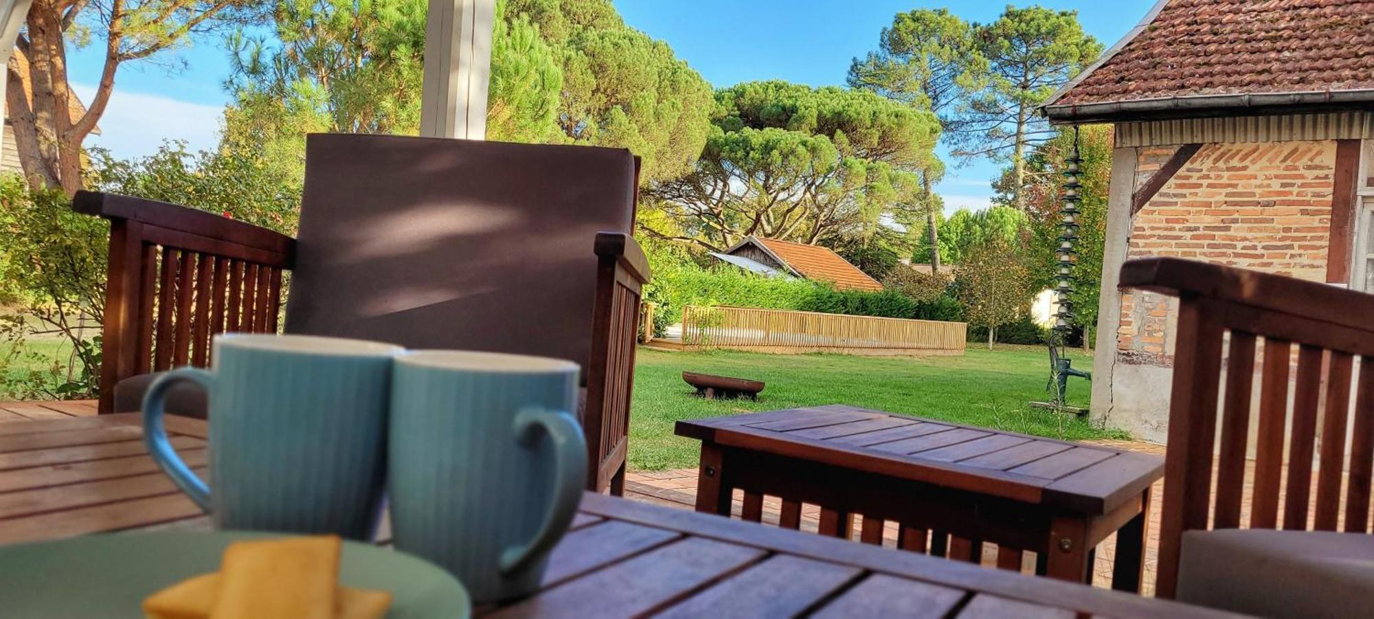 Charmante Maison Dans Les Landes X 10 Avec Piscine Et Salle D Escalade Lue Exteriör bild